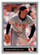 Chuck Finley - California Angels (MLB Baseball Card) 1992 Leaf # 450 Mint