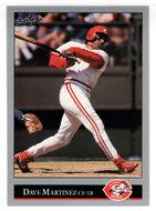 Dave Martinez - Cincinnati Reds (MLB Baseball Card) 1992 Leaf # 457 Mint