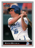 Keith Miller - Kansas City Royals (MLB Baseball Card) 1992 Leaf # 459 Mint
