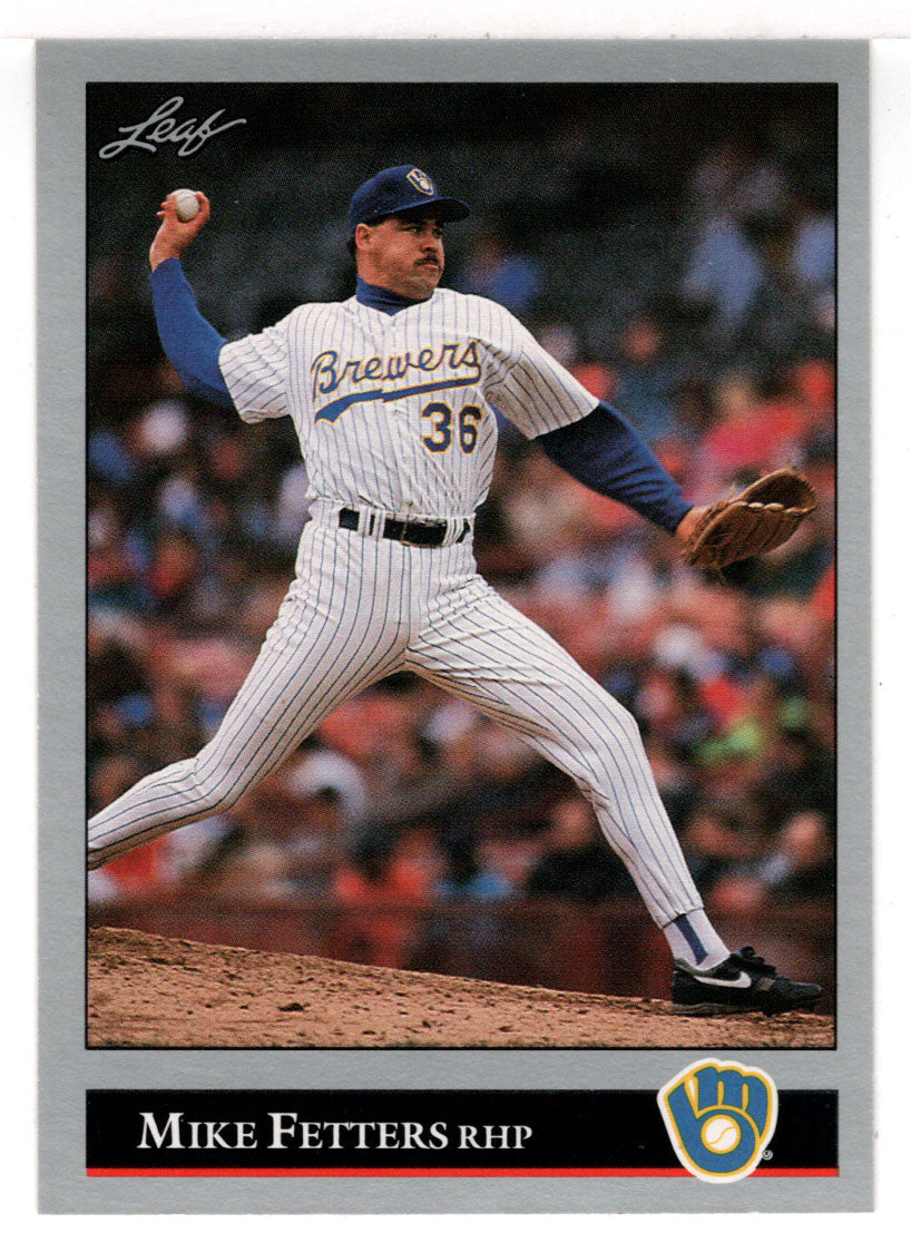 Mike Fetters - Milwaukee Brewers (MLB Baseball Card) 1992 Leaf # 460 Mint
