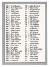 Load image into Gallery viewer, Checklist # 6 (MLB Baseball Card) 1992 Leaf # 463 Mint
