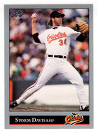 Storm Davis - Baltimore Orioles (MLB Baseball Card) 1992 Leaf # 465 Mint