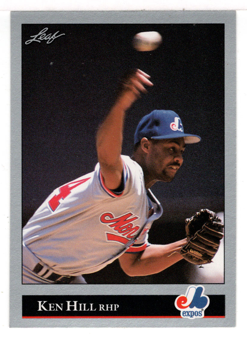 Ken Hill - Montreal Expos (MLB Baseball Card) 1992 Leaf # 468 Mint