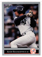 Andy Stankiewicz - New York Yankees (MLB Baseball Card) 1992 Leaf # 470 Mint