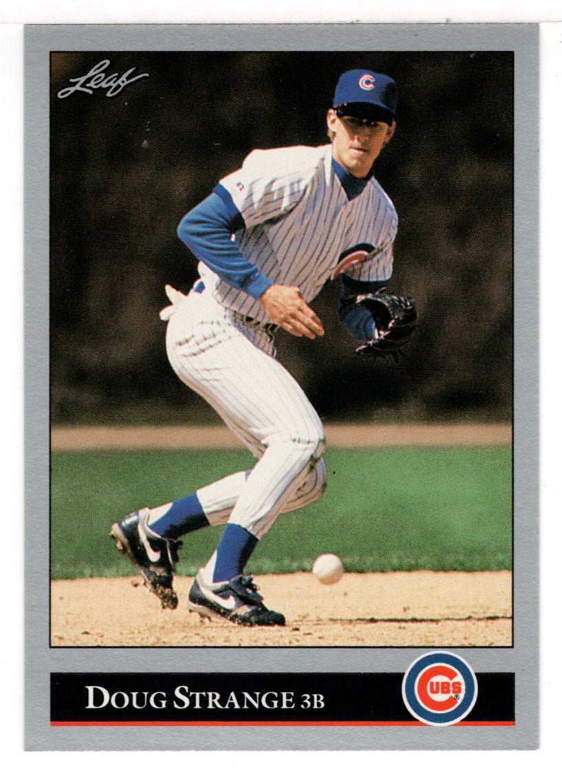 Doug Strange - Chicago Cubs (MLB Baseball Card) 1992 Leaf # 476 Mint
