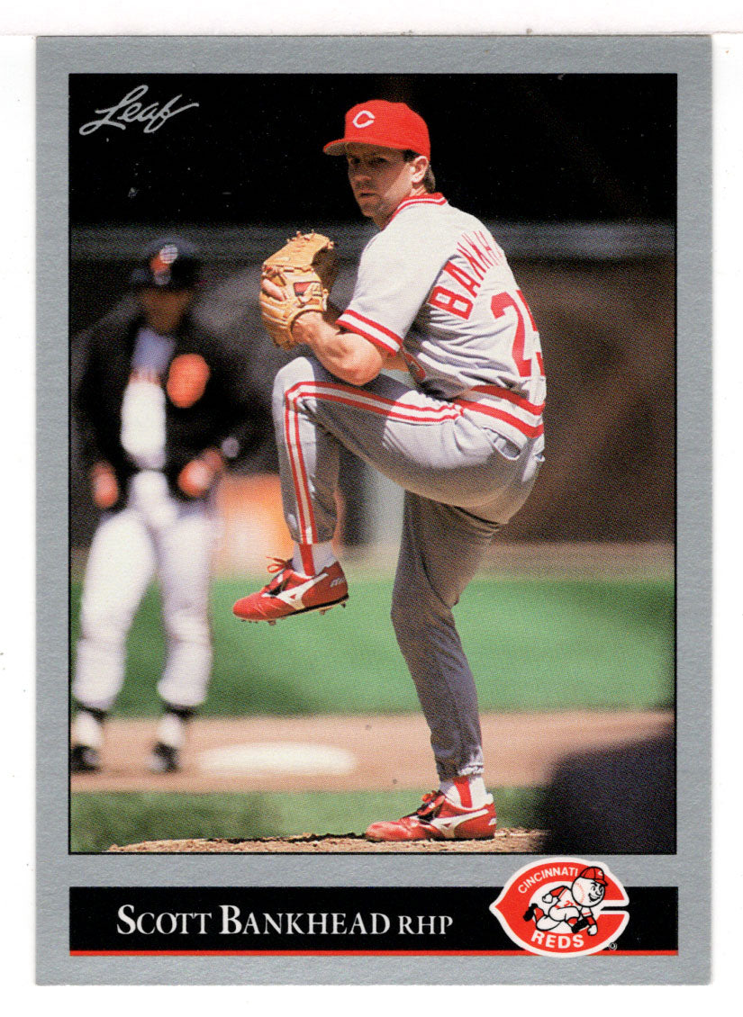 Scott Bankhead - Cincinnati Reds (MLB Baseball Card) 1992 Leaf # 485 Mint