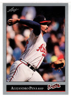 Alejandro Pena - Atlanta Braves (MLB Baseball Card) 1992 Leaf # 489 Mint