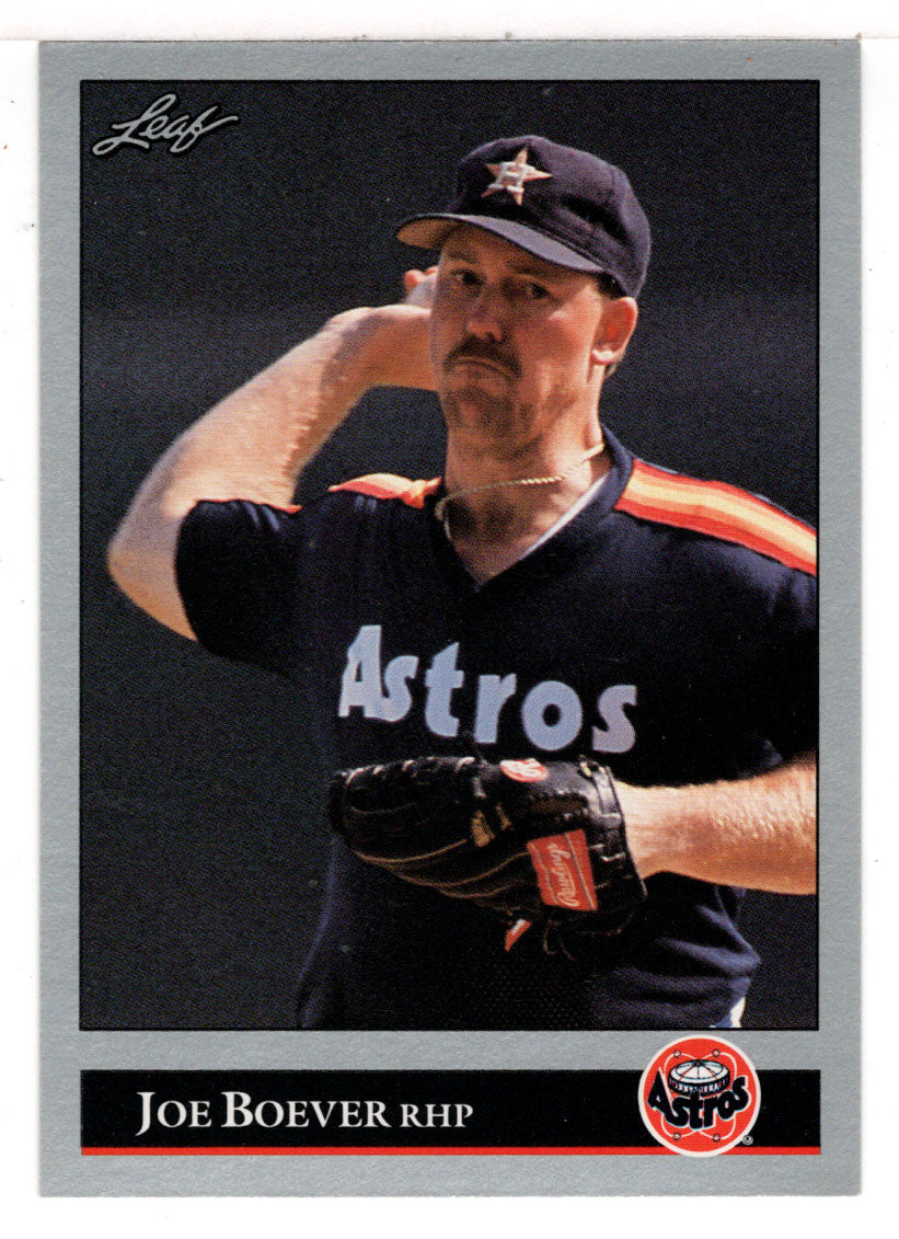 Joe Boever - Houston Astros (MLB Baseball Card) 1992 Leaf # 491 Mint