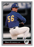 Dave Fleming - Seattle Mariners (MLB Baseball Card) 1992 Leaf # 494 Mint