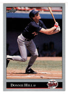 Donnie Hill - Minnesota Twins (MLB Baseball Card) 1992 Leaf # 498 Mint