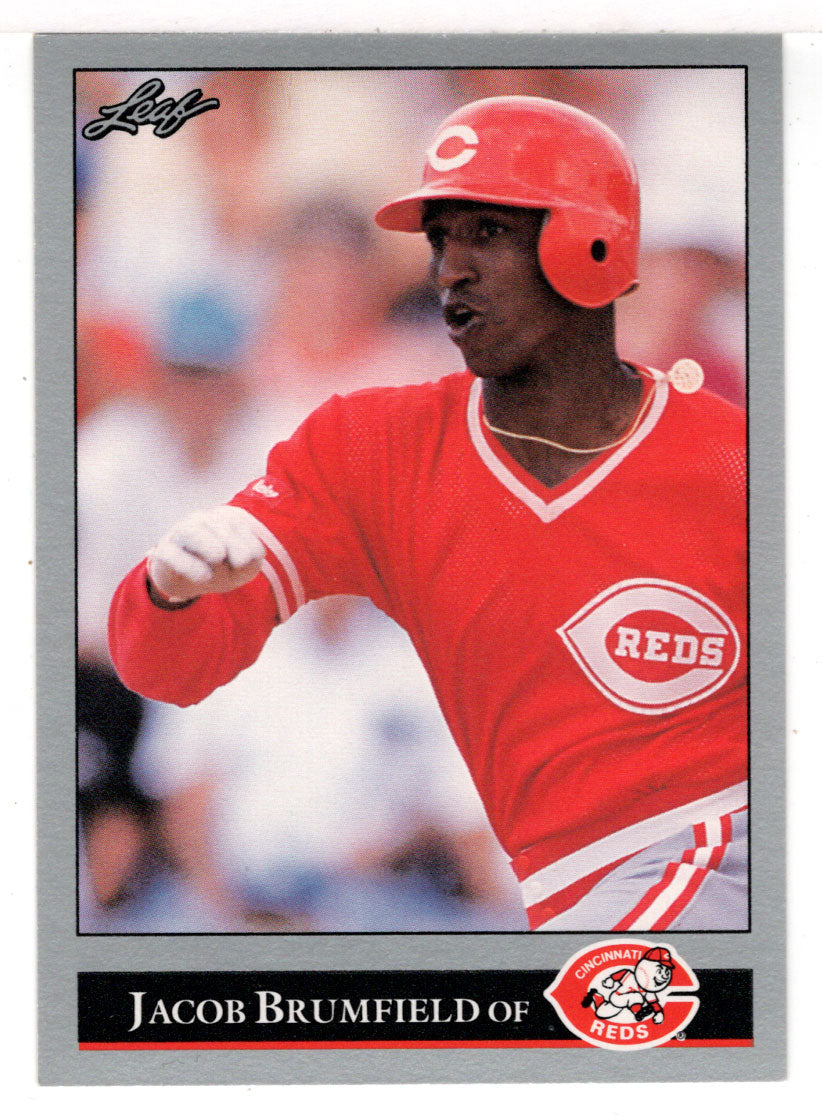 Jacob Brumfield - Cincinnati Reds (MLB Baseball Card) 1992 Leaf # 499 Mint