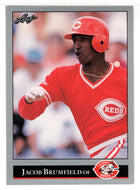 Jacob Brumfield - Cincinnati Reds (MLB Baseball Card) 1992 Leaf # 499 Mint