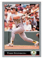 Terry Steinbach - Oakland Athletics (MLB Baseball Card) 1992 Leaf # 501 Mint