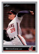 Dennis Cook - Cleveland Indians (MLB Baseball Card) 1992 Leaf # 503 Mint
