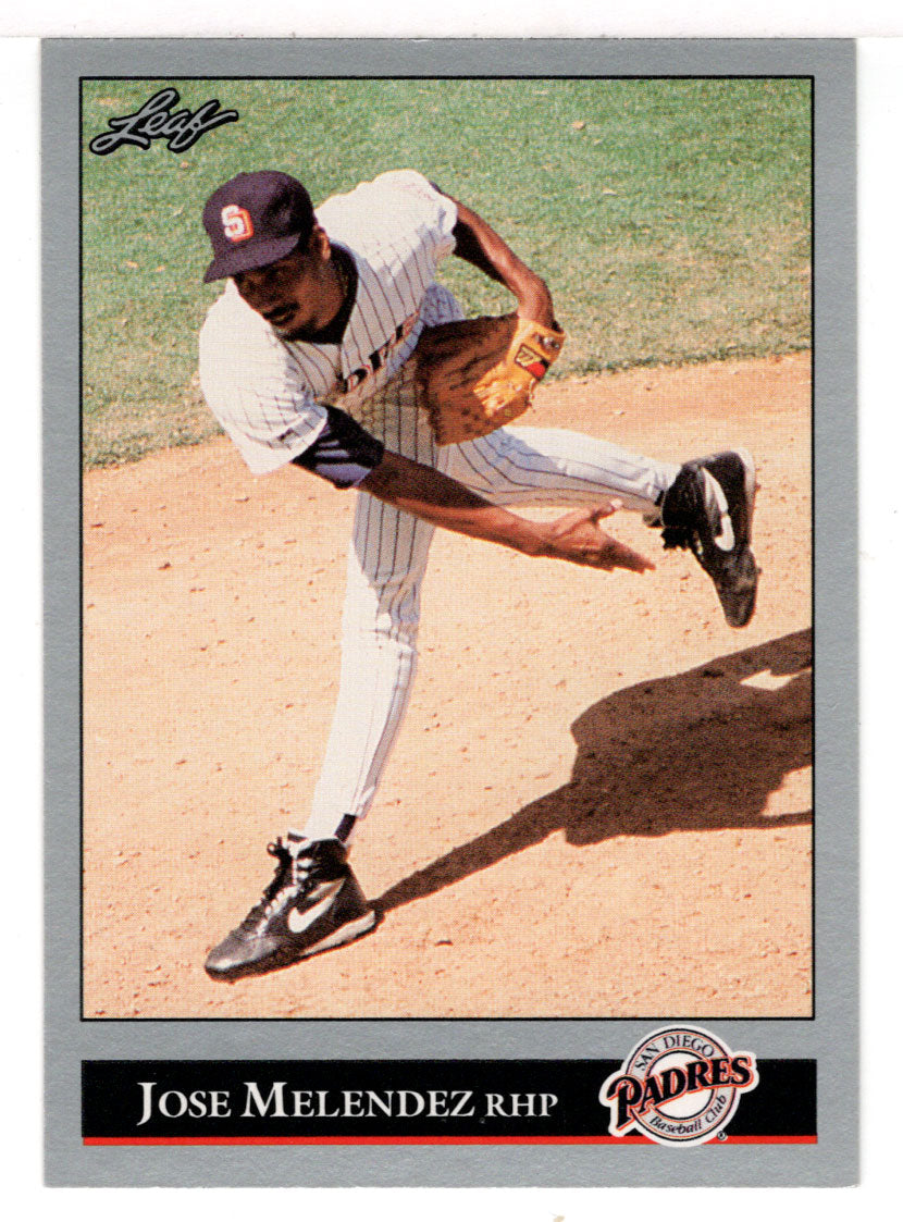 Jose Melendez - San Diego Padres (MLB Baseball Card) 1992 Leaf # 507 Mint