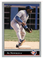 Al Newman - Texas Rangers (MLB Baseball Card) 1992 Leaf # 511 Mint
