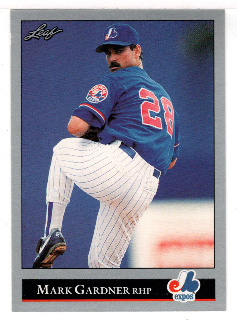 Mark Gardner - Montreal Expos (MLB Baseball Card) 1992 Leaf # 512 Mint