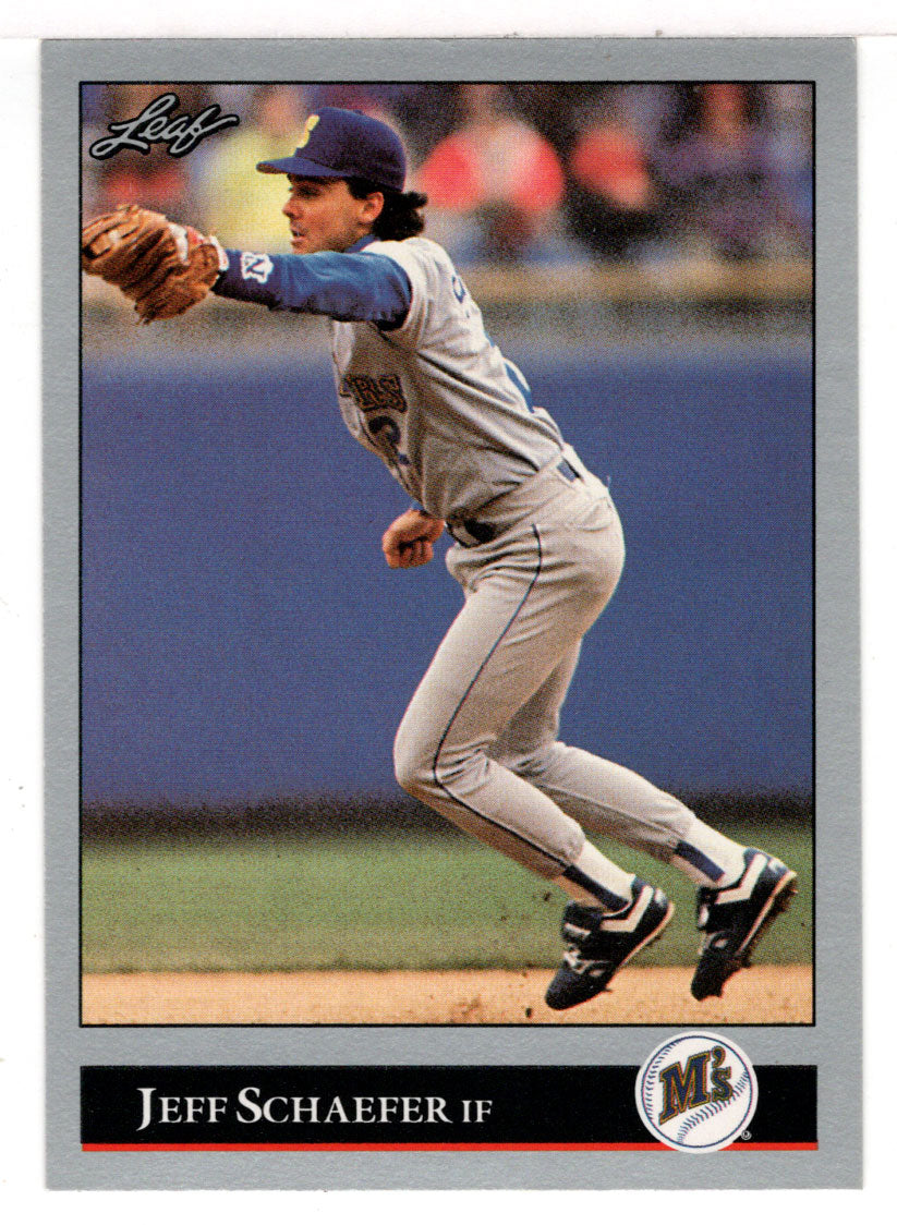 Jeff Schaefer - Seattle Mariners (MLB Baseball Card) 1992 Leaf # 513 Mint