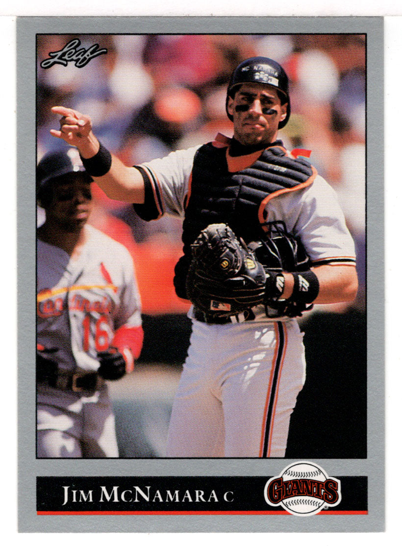 Jim McNamara - San Francisco Giants (MLB Baseball Card) 1992 Leaf # 514 Mint