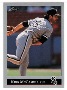 Kirk McCaskill - Chicago White Sox (MLB Baseball Card) 1992 Leaf # 517 Mint