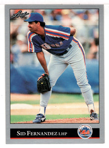 Sid Fernandez - New York Mets (MLB Baseball Card) 1992 Leaf # 519 Mint