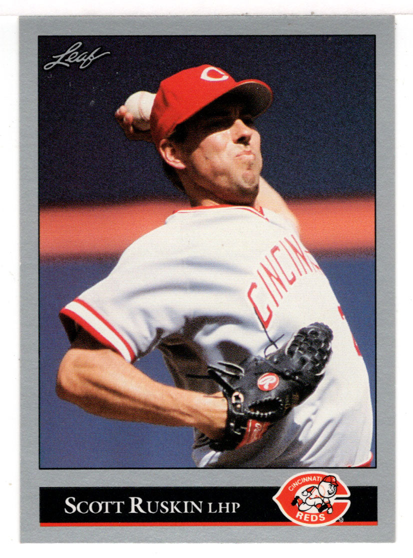 Scott Ruskin - Cincinnati Reds (MLB Baseball Card) 1992 Leaf # 521 Mint