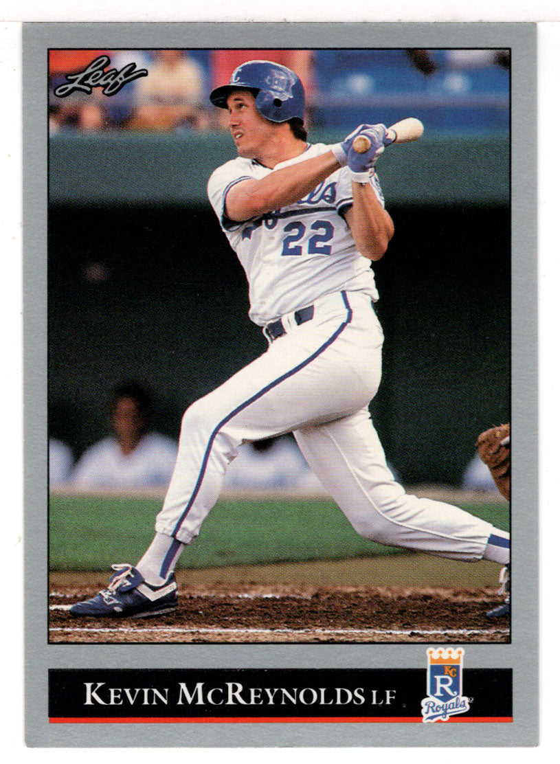 Kevin McReynolds - Kansas City Royals (MLB Baseball Card) 1992 Leaf # 522 Mint
