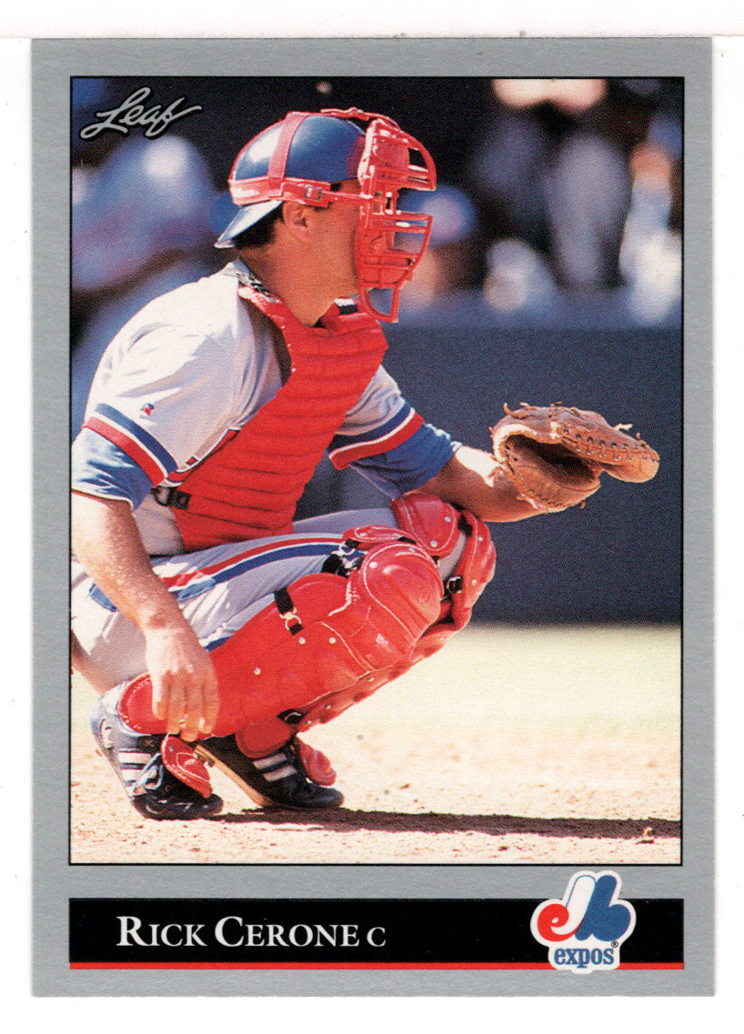 Rick Cerone - Montreal Expos (MLB Baseball Card) 1992 Leaf # 523 Mint