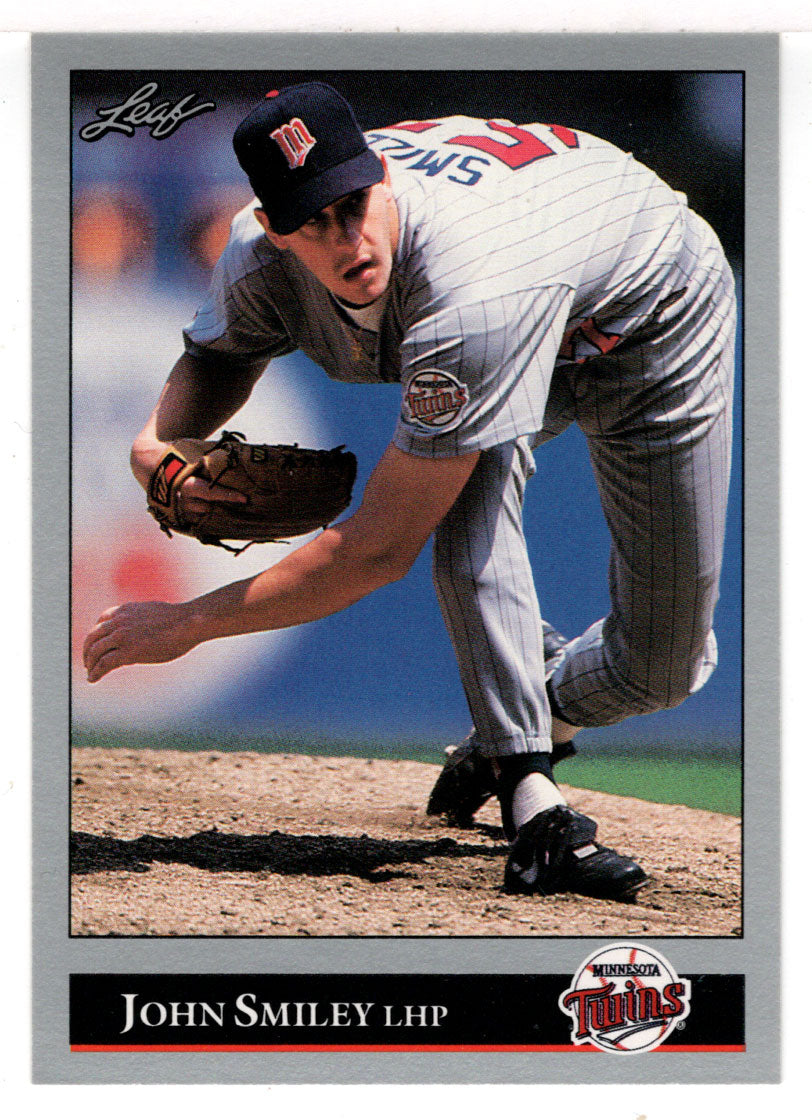 John Smiley - Minnesota Twins (MLB Baseball Card) 1992 Leaf # 526 Mint