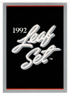 Leaf Title Card (MLB Baseball Card) 1992 Leaf # 528 Mint