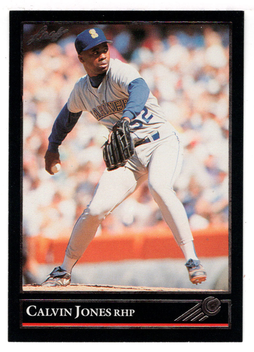 Calvin Jones - Seattle Mariners (MLB Baseball Card) 1992 Leaf Black Gold # 71 Mint