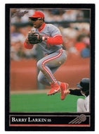 Barry Larkin - Cincinnati Reds (MLB Baseball Card) 1992 Leaf Black Gold # 73 Mint