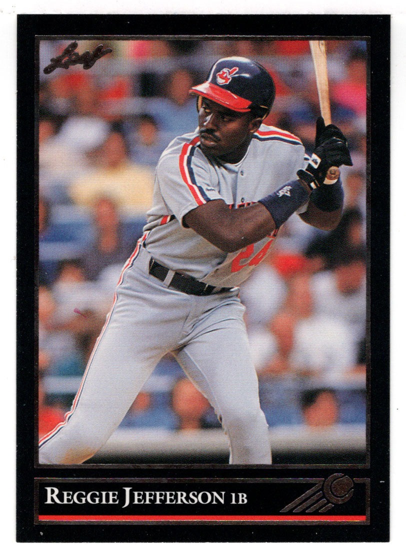Reggie Jefferson - Cleveland Indians (MLB Baseball Card) 1992 Leaf Black Gold # 86 Mint