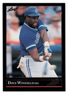 Dave Winfield - California Angels (MLB Baseball Card) 1992 Leaf Black Gold # 171 Mint