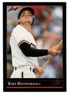 Kirt Manwaring - San Francisco Giants (MLB Baseball Card) 1992 Leaf Black Gold # 208 Mint