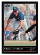Gregg Jefferies - New York Mets (MLB Baseball Card) 1992 Leaf Black Gold # 215 Mint