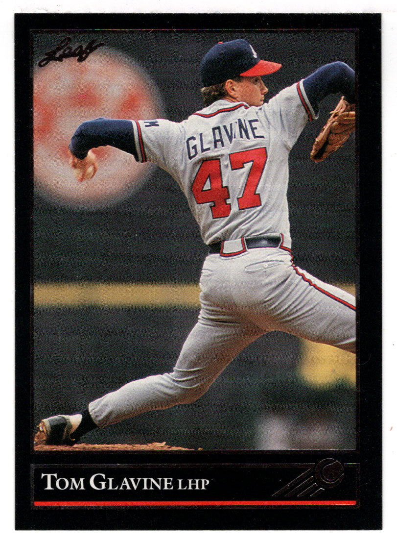 Tom Glavine - Atlanta Braves (MLB Baseball Card) 1992 Leaf Black Gold # 279 Mint