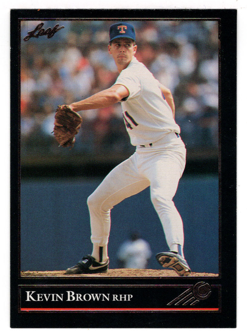 Kevin Brown - Texas Rangers (MLB Baseball Card) 1992 Leaf Black Gold # 326 Mint