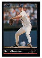 Kevin Brown - Texas Rangers (MLB Baseball Card) 1992 Leaf Black Gold # 326 Mint