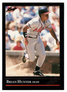 Brian Hunter - Atlanta Braves (MLB Baseball Card) 1992 Leaf Black Gold # 374 Mint