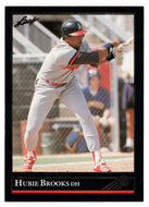 Hubie Brooks - California Angels (MLB Baseball Card) 1992 Leaf Black Gold # 378 Mint