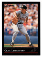 Craig Lefferts - San Diego Padres (MLB Baseball Card) 1992 Leaf Black Gold # 408 Mint