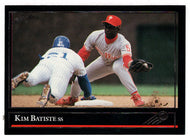 Kim Batiste - Philadelphia Phillies (MLB Baseball Card) 1992 Leaf Black Gold # 421 Mint