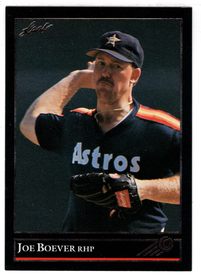 Joe Boever - Houston Astros (MLB Baseball Card) 1992 Leaf Black Gold # 491 Mint