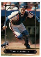 Todd Hundley - New York Mets (MLB Baseball Card) 1992 Leaf Gold Rookies # BC-7 Mint