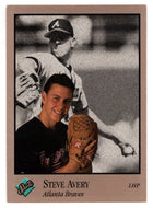 Steve Avery - Atlanta Braves (MLB Baseball Card) 1992 Leaf Studio # 1 Mint