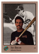 Sid Bream - Atlanta Braves (MLB Baseball Card) 1992 Leaf Studio # 2 Mint