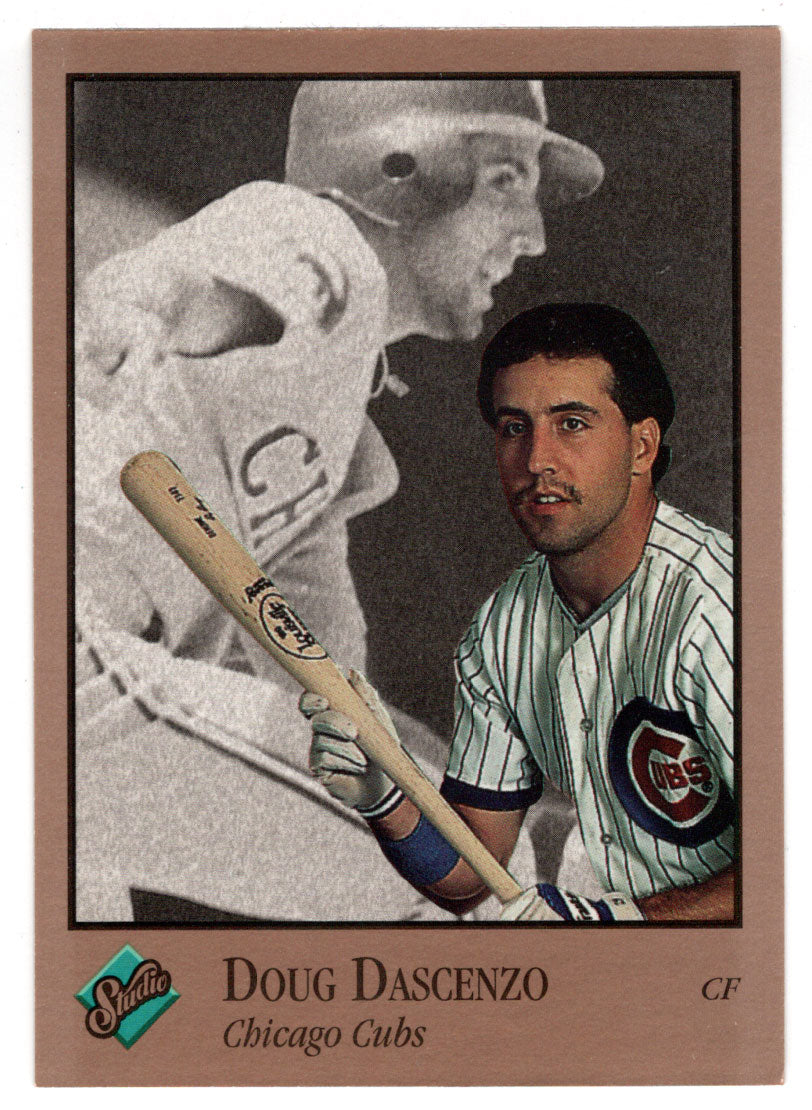 Doug Dascenzo - Chicago Cubs (MLB Baseball Card) 1992 Leaf Studio # 11 Mint