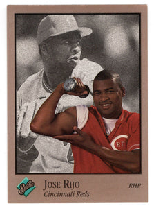 Jose Rijo - Cincinnati Reds (MLB Baseball Card) 1992 Leaf Studio # 26 Mint