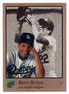 Brett Butler - Los Angeles Dodgers (MLB Baseball Card) 1992 Leaf Studio # 41 Mint